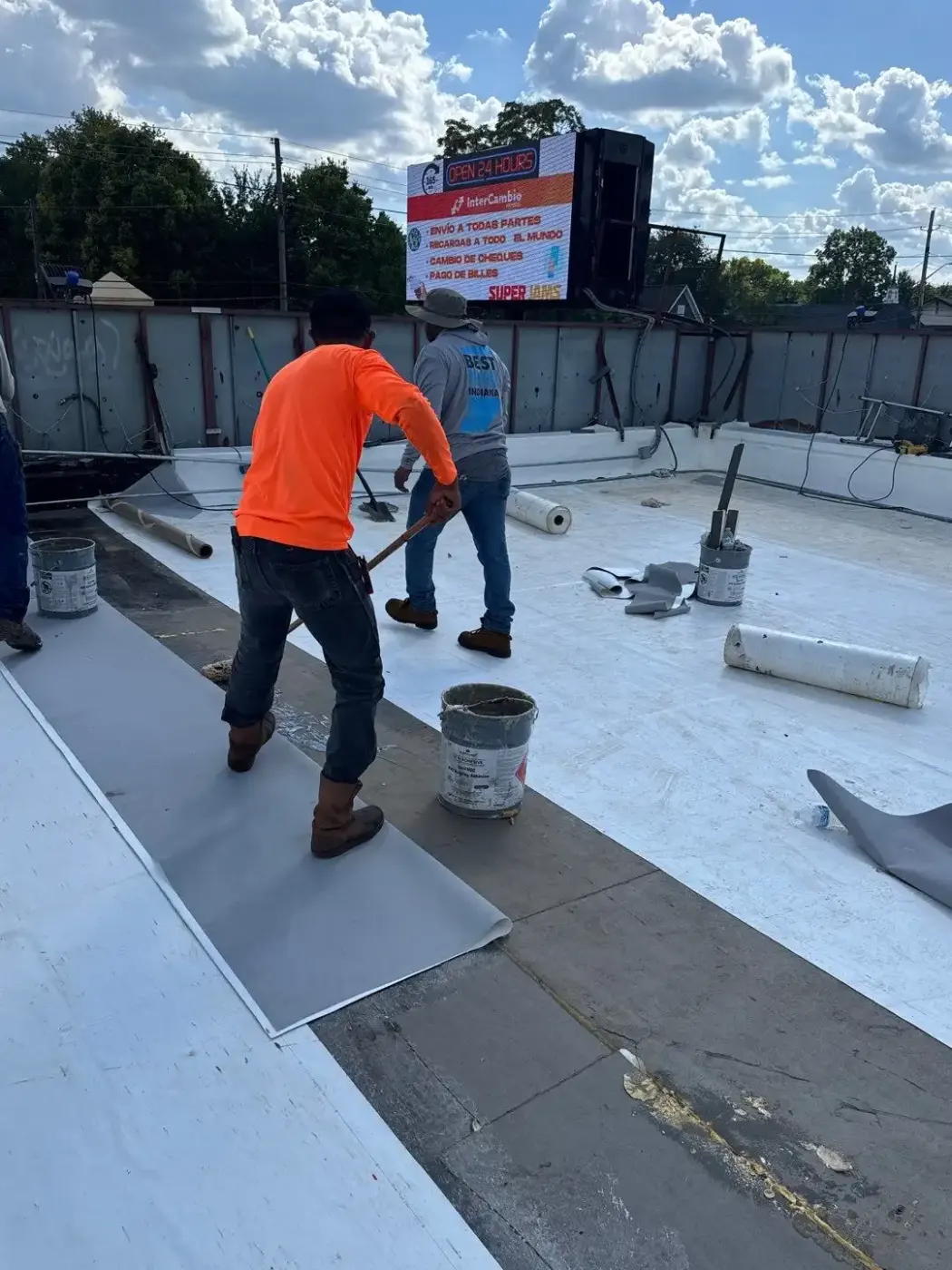 Commercial Roofing in Ingalls